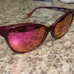 Maui Jim pink polarized sunglasses
